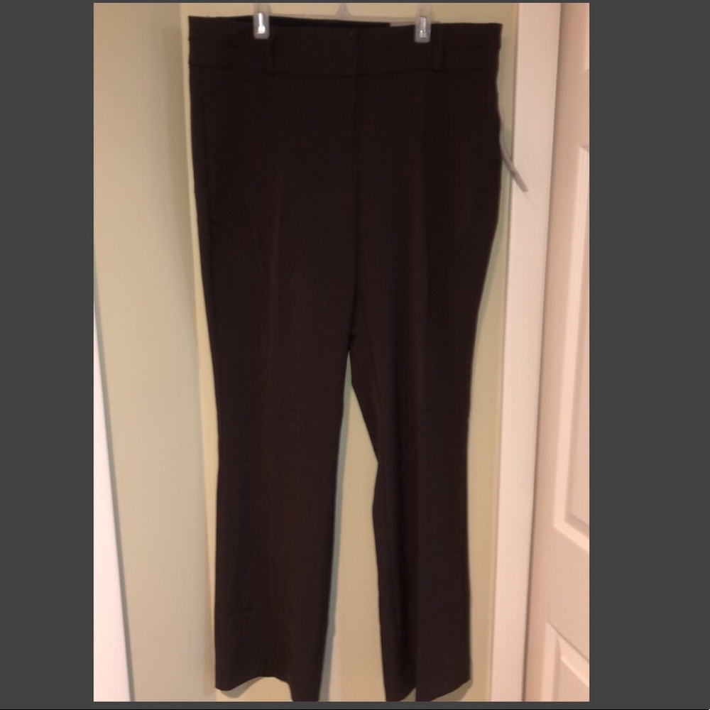 Maurices brown dress pants polished 11–12 long